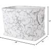 imageDII Polyester Storage Bin Marble White MediumWhite
