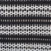 imageDII Woven Paper Storage Bin Basketweave Gray ampamp White LargeBlack  White