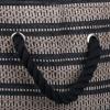 imageDII Woven Paper Storage Bin Basketweave Gray ampamp White LargeStone  Black