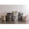 imageDII Woven Paper Storage Bin Checkers Aqua Large RectangleStone