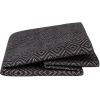 imageDII Woven Paper Storage Bin Diamond Basketweave StoneBlack LargeStoneBlack