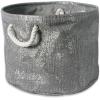imageDII Woven Paper Storage Bin Metallic Lurex Gray Small RectangleGray