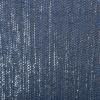 imageDII Woven Paper Storage Bin Metallic Lurex Gray Small RectangleNautical Blue