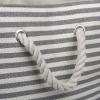 imageDII Woven Paper Storage Bin Pinstripe Rose Medium RectangleGray
