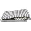 imageDII Woven Paper Storage Bin Pinstripe Rose Medium RectangleGray