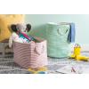 imageDII Woven Paper Storage Bin Pinstripe Rose Medium RectangleRose