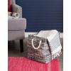 imageDII Woven Paper Storage Bin Tweed Black MediumBlack