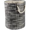 imageDII Woven Paper Storage Bin Tweed Black MediumBlack