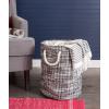 imageDII Woven Paper Storage Bin Tweed Black MediumBlack