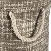 imageDII Woven Paper Storage Bin Tweed Black MediumGray