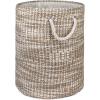 imageDII Woven Paper Storage Bin Tweed Black MediumStone