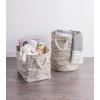 imageDII Woven Paper Storage Bin Tweed Black MediumStone