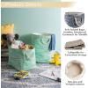imageDII Woven Paper Storage Bin Tweed Black MediumStone