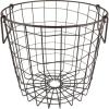 imageDII Metal Wire Mesh Stackable Utility Storage Bin Medium Rectangle 13x11x9 Cool GrayBronze