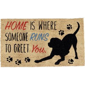 imageDII Pet Print Collection Natural Coir Doormat 17x29 Home CatHome Dog