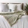 imageDII Braided Striped Decorative Throw Blanket 50x60 ArtichokeArtichoke