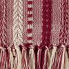 imageDII Braided Striped Decorative Throw Blanket 50x60 ArtichokeBarn Red