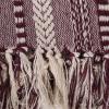 imageDII Braided Striped Decorative Throw Blanket 50x60 ArtichokeBlackberry