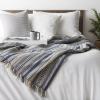 imageDII Braided Striped Decorative Throw Blanket 50x60 ArtichokeFrench Blue