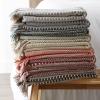 imageDII Braided Striped Decorative Throw Blanket 50x60 ArtichokeGray