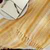 imageDII Braided Striped Decorative Throw Blanket 50x60 ArtichokeHoney Gold
