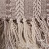 imageDII Braided Striped Decorative Throw Blanket 50x60 ArtichokeStone