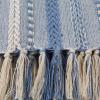 imageDII Braided Striped Decorative Throw Blanket 50x60 ArtichokeStonewash Blue