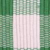 imageDII Buffalo Check Rug Collection Hand Dyed Reversible Chindi Rug 26x40 BlackGreen