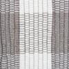 imageDII Buffalo Check Rug Collection Hand Dyed Reversible Chindi Rug 26x40 BlackGrey