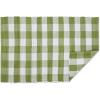 imageDII Buffalo Check Rug Collection Hand Dyed Reversible Chindi Rug 26x40 BlackNavy