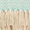imageDII Chevron Throw Collection Handloomed Cotton 50x60 EggplantAqua