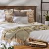 imageDII Chevron Throw Collection Handloomed Cotton 50x60 EggplantArtichoke