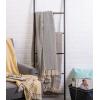imageDII Chevron Throw Collection Handloomed Cotton 50x60 EggplantBlack