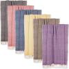imageDII Chevron Throw Collection Handloomed Cotton 50x60 EggplantBlack