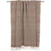 imageDII Chevron Throw Collection Handloomed Cotton 50x60 EggplantDark Brown
