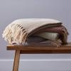 imageDII Chevron Throw Collection Handloomed Cotton 50x60 EggplantDusty Lilac
