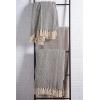 imageDII Chevron Throw Collection Handloomed Cotton 50x60 EggplantEggplant