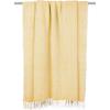 imageDII Chevron Throw Collection Handloomed Cotton 50x60 EggplantMarigold