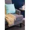 imageDII Chevron Throw Collection Handloomed Cotton 50x60 EggplantMarigold