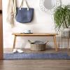 imageDII Chindi Home Collection Handwoven Multicolor Area Rag Rug 20x315French Blue