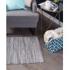 imageDII Chindi Home Collection Handwoven Multicolor Area Rag Rug 20x315Grey