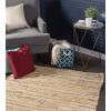 imageDII Chindi Home Collection Handwoven Multicolor Area Rag Rug 20x315Taupe
