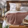 imageDII Diamond Throw Collection Cotton Woven 50x60 ArtichokeBarn Red