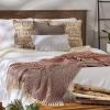imageDII Diamond Throw Collection Cotton Woven 50x60 ArtichokeBarn Red