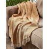 imageDII Diamond Throw Collection Cotton Woven 50x60 ArtichokeHoney Gold