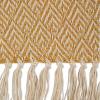 imageDII Diamond Throw Collection Cotton Woven 50x60 ArtichokeHoney Gold