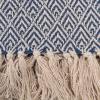 imageDII Diamond Throw Collection Cotton Woven 50x60 ArtichokeNautical Blue