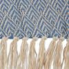 imageDII Diamond Throw Collection Cotton Woven 50x60 ArtichokeStonewash Blue