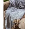 imageDII Diamond Throw Collection Cotton Woven 50x60 ArtichokeStonewash Blue