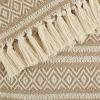 imageDII Global Diamond Stripe Woven Throw 50x60Inch StoneStone